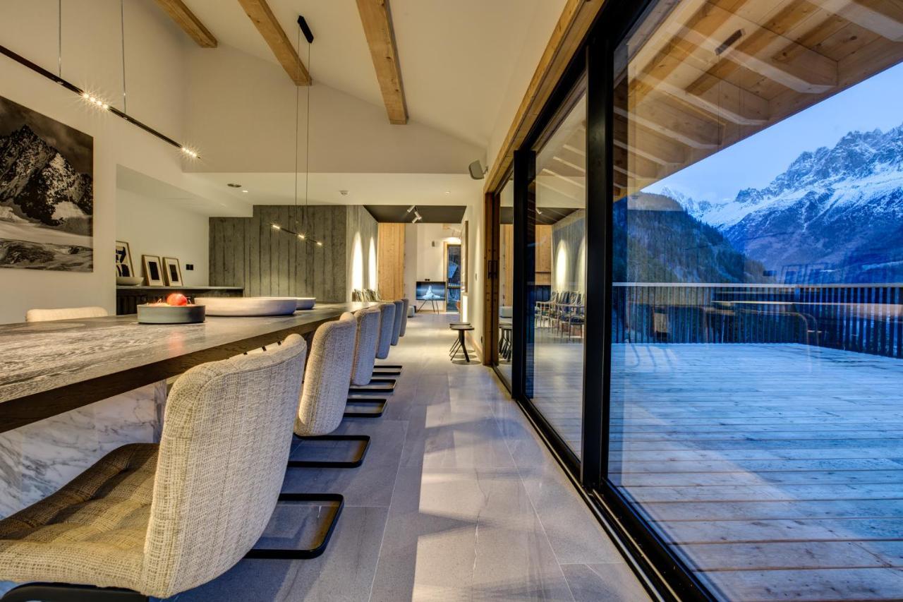 Le Chalet Mont Blanc Les Houches Eksteriør bilde