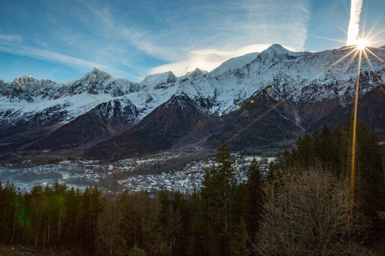 Le Chalet Mont Blanc Les Houches Eksteriør bilde