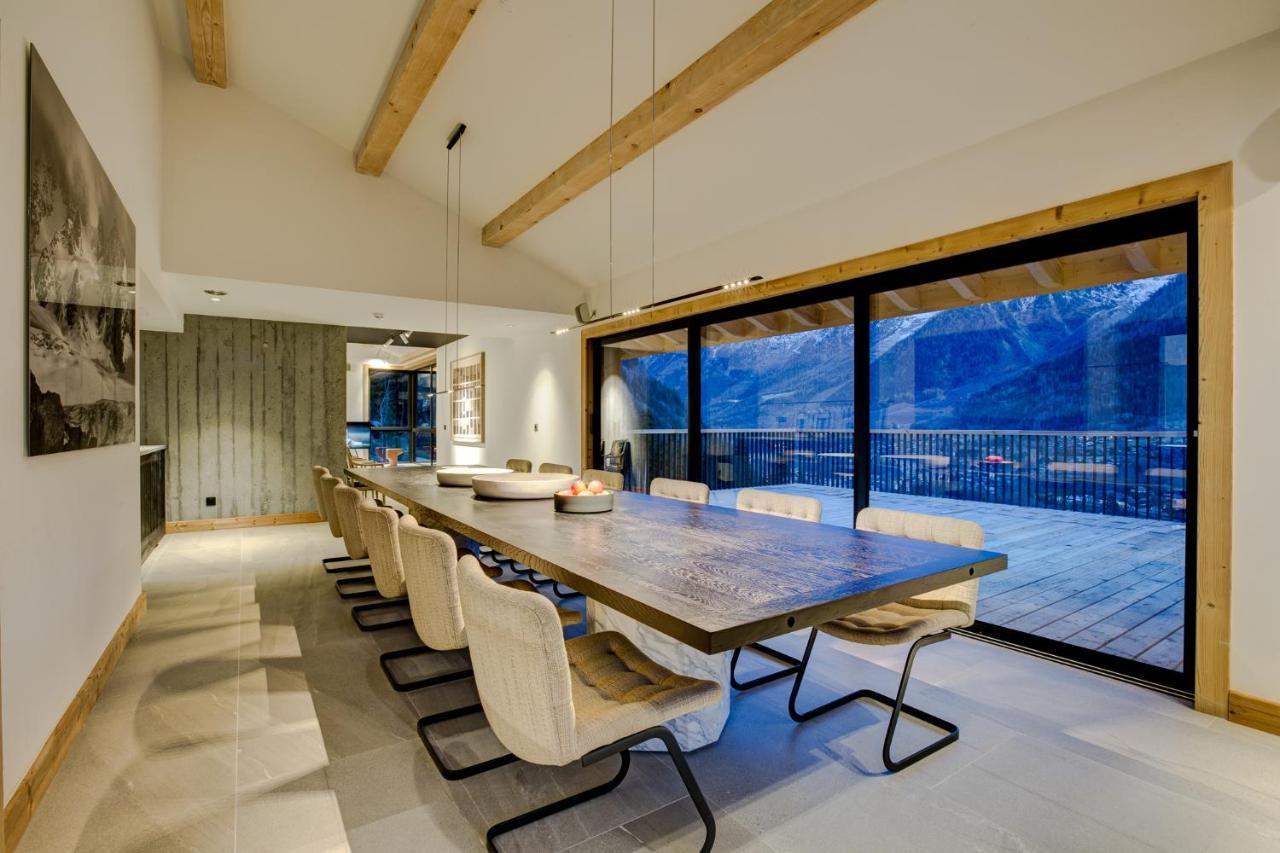 Le Chalet Mont Blanc Les Houches Eksteriør bilde