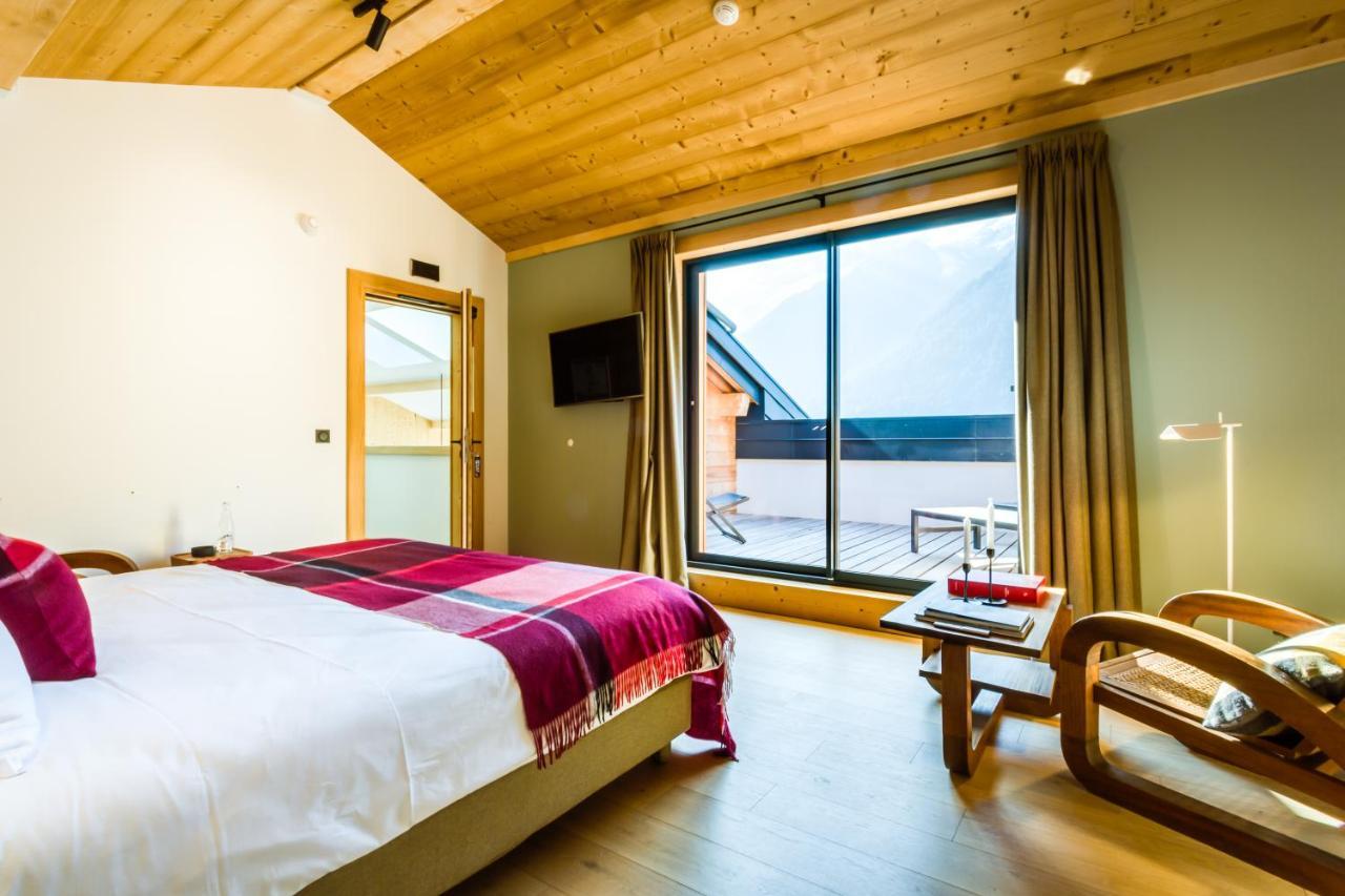 Le Chalet Mont Blanc Les Houches Eksteriør bilde