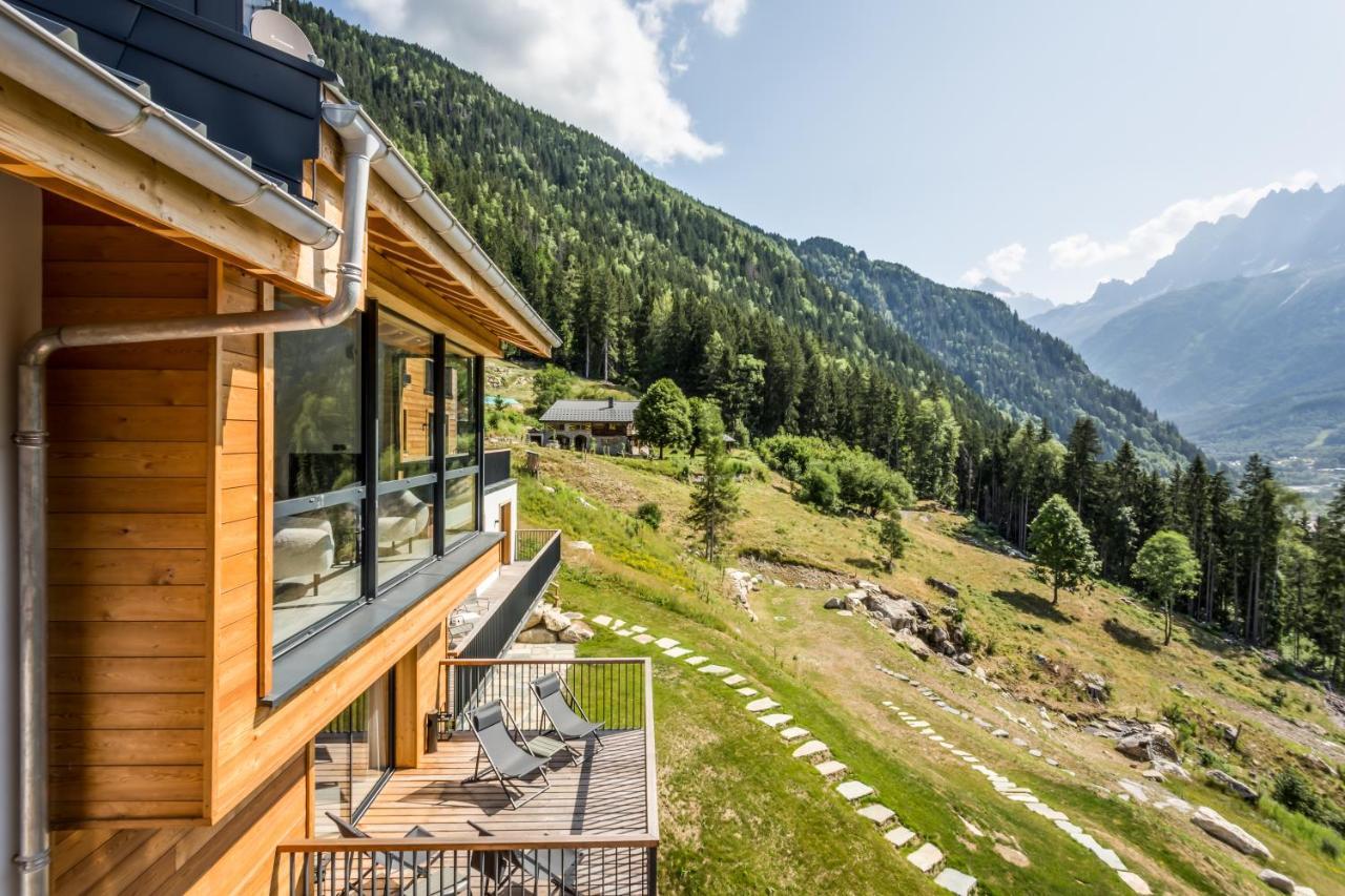 Le Chalet Mont Blanc Les Houches Eksteriør bilde
