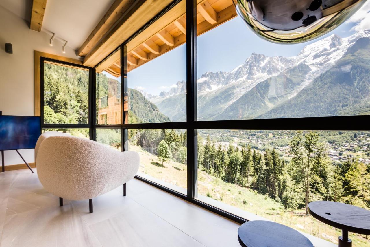 Le Chalet Mont Blanc Les Houches Eksteriør bilde