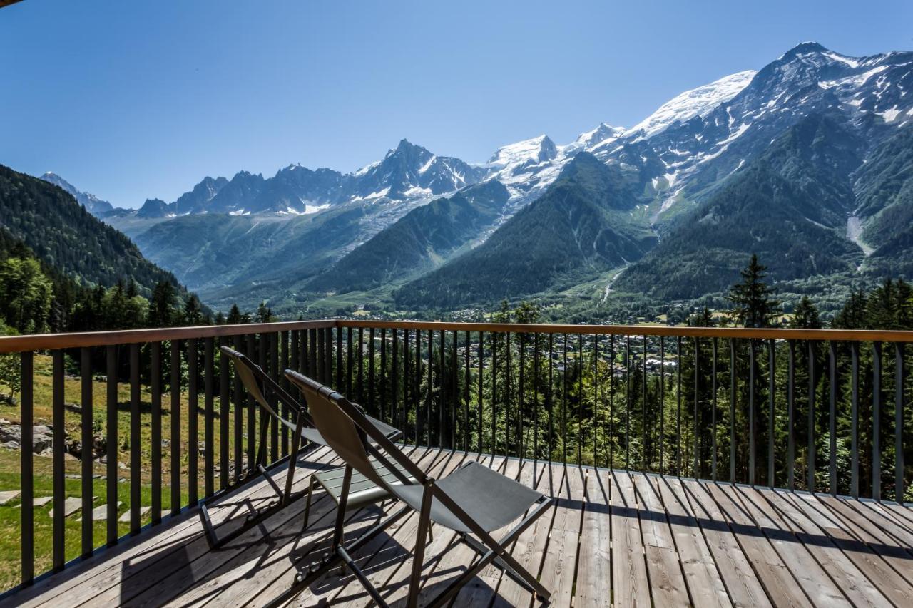 Le Chalet Mont Blanc Les Houches Eksteriør bilde