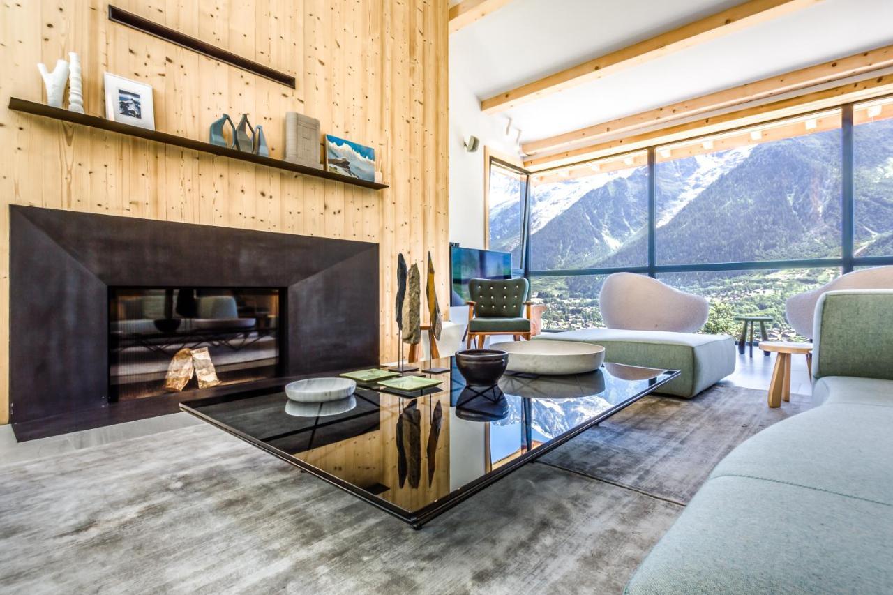 Le Chalet Mont Blanc Les Houches Eksteriør bilde