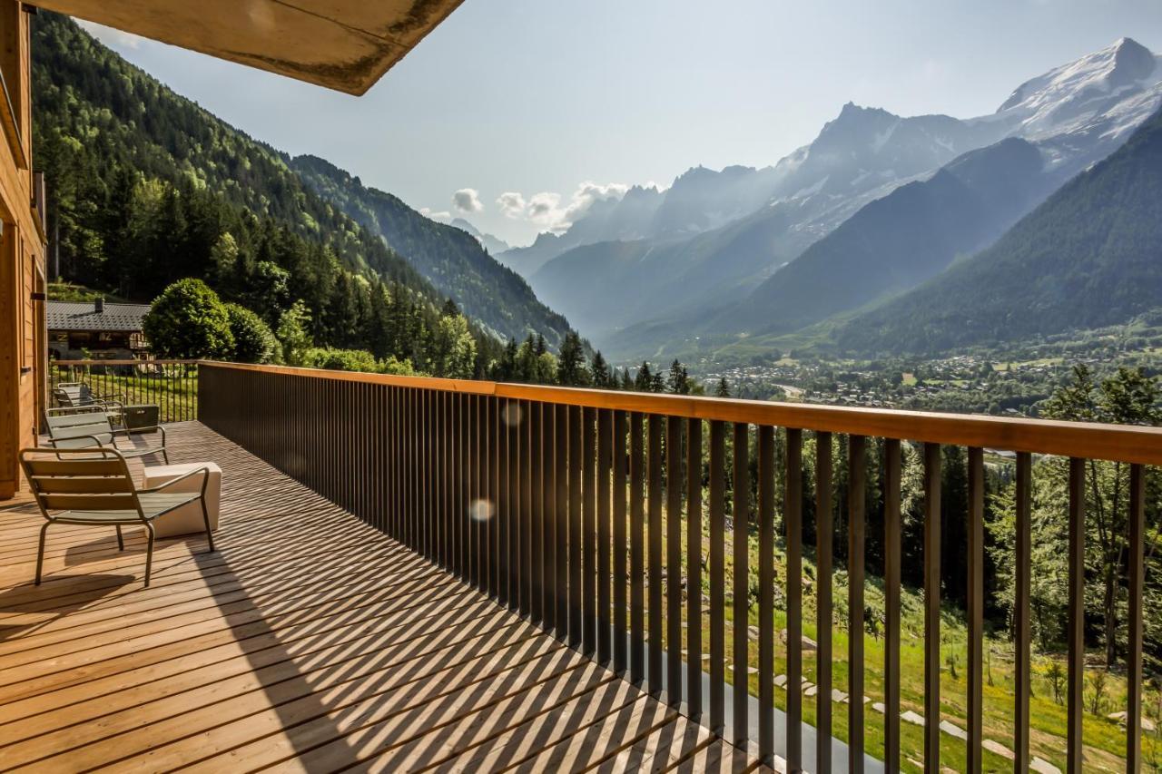 Le Chalet Mont Blanc Les Houches Eksteriør bilde