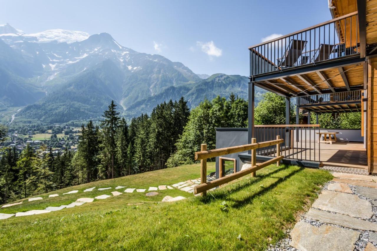 Le Chalet Mont Blanc Les Houches Eksteriør bilde