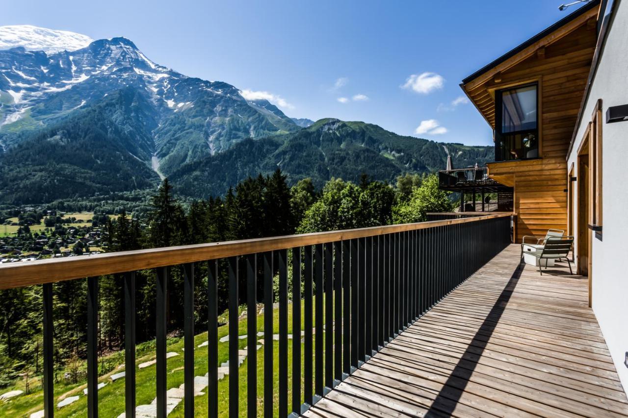 Le Chalet Mont Blanc Les Houches Eksteriør bilde