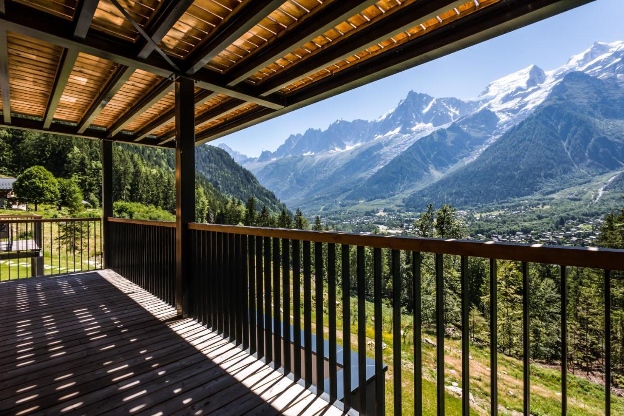 Le Chalet Mont Blanc Les Houches Eksteriør bilde