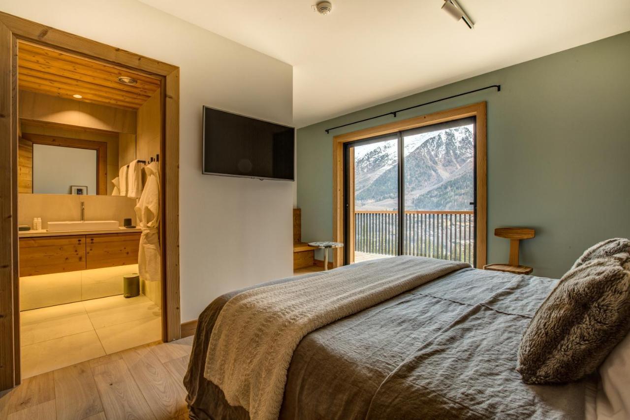 Le Chalet Mont Blanc Les Houches Eksteriør bilde