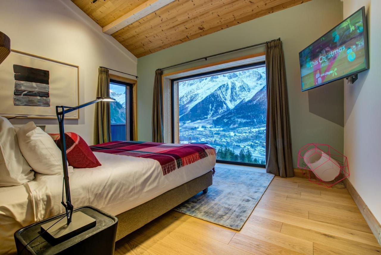 Le Chalet Mont Blanc Les Houches Eksteriør bilde
